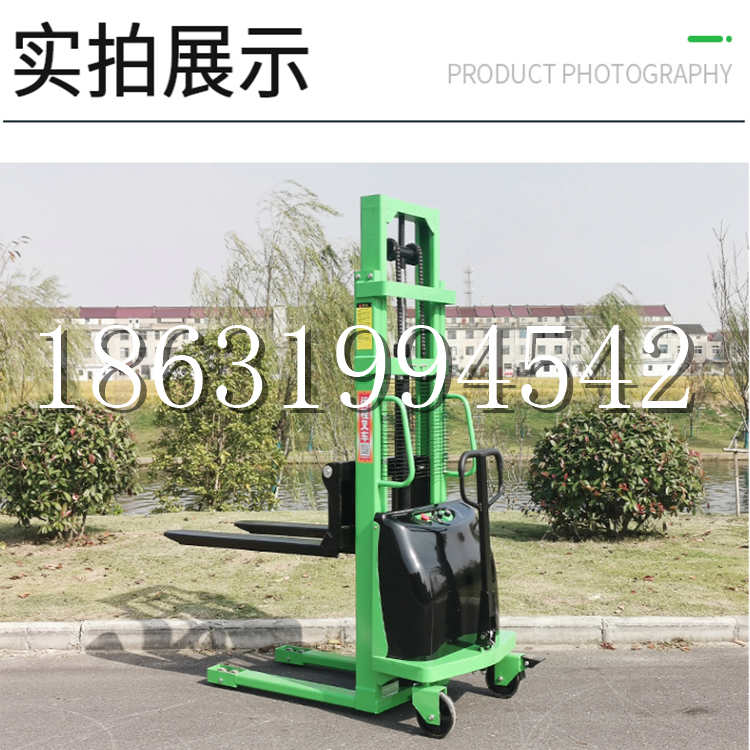 梅山乡电动叉车堆高车液压铲车电瓶1吨2吨站驾步行式小型全自动叉车
